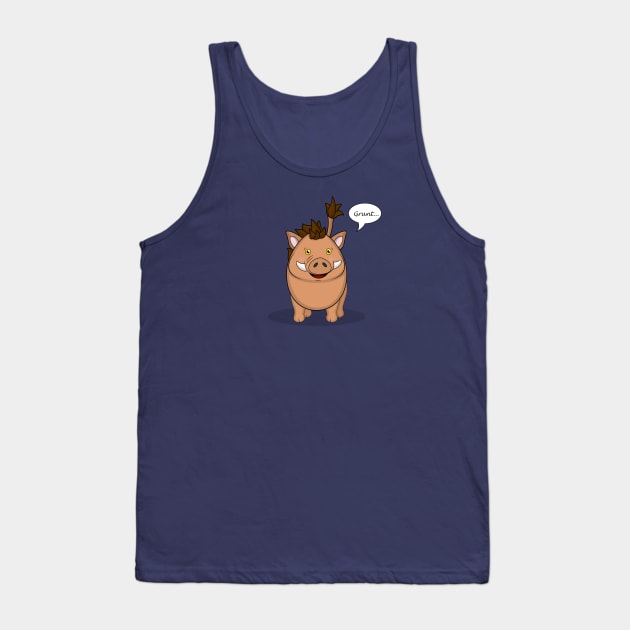 Eggy Warthog Tank Top by Greylady2016